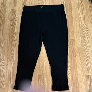 Black Ribbed Pants ✨Eileen Fisher ✨